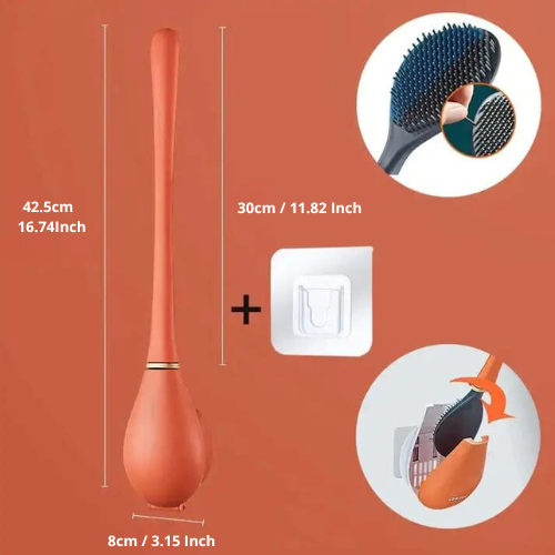 Smartbrush - Elegantes und hygienisches Silikon -WC -Pinsel