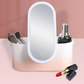 Reise-Make-up-Organizer mit integriertem LED-Spiegel 