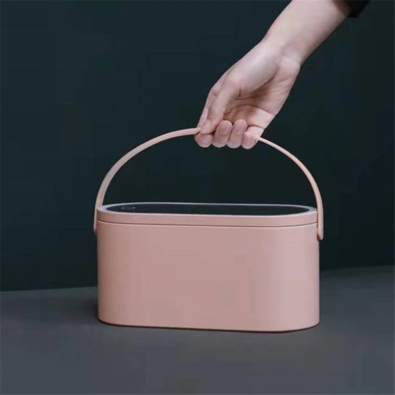 Reise-Make-up-Organizer mit integriertem LED-Spiegel 