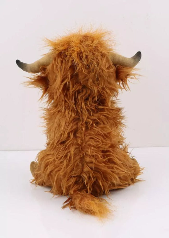 Peluche Vache des Highlands Écossaise