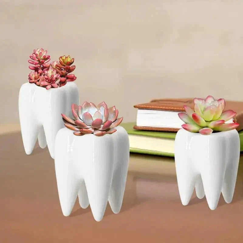 Versatile ceramic dental vase